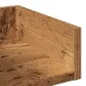 Grāmatu Skapis Old Wood 86X25,5X140 Cm Engineered Wood Vidaxl
