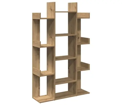 Grāmatu Skapis Artisan Ozols 86X25,5X140 Cm Inženierijas Koks Vidaxl