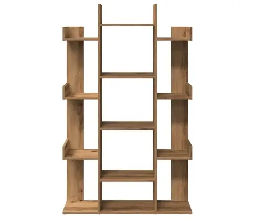 Grāmatu Skapis Artisan Ozols 86X25,5X140 Cm Inženierijas Koks Vidaxl