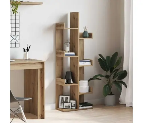 Grāmatu Plaukts, Amatnieks, 48X25,5X140 Cm, Skaidu Plāksne Vidaxl