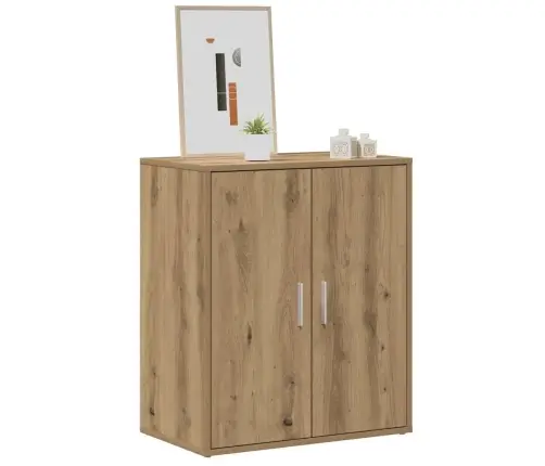 Apavu Skapis, Koka Krāsa, 60X35X70 Cm, Inženierijas Koks Vidaxl