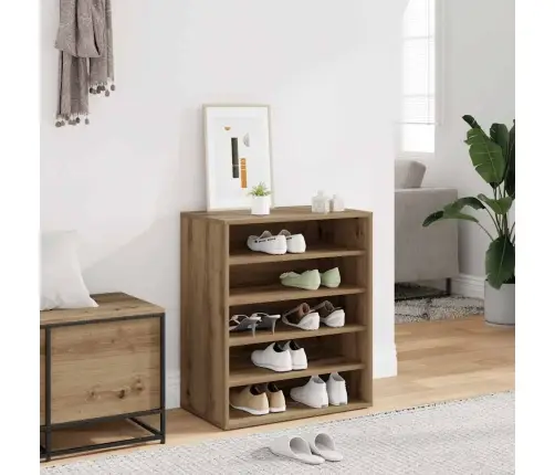 Kingakapp Artisan Oak 60X35X70 Cm Engineered Wood