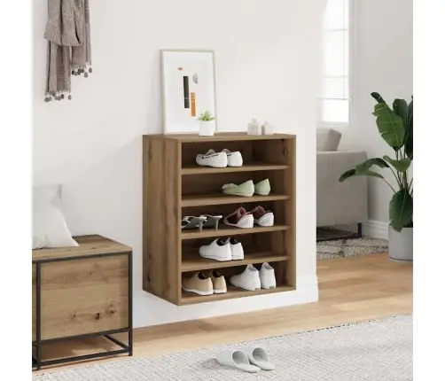 Kingakapp Artisan Oak 60X35X70 Cm Engineered Wood