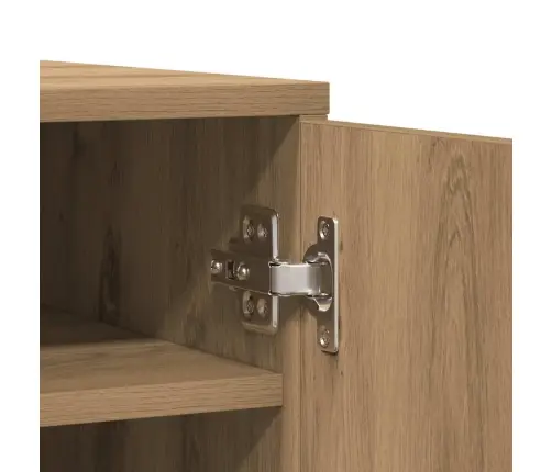 Kingakapp Artisan Oak 32X35X92 Cm Engineered Wood