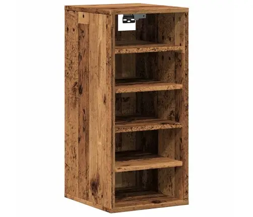 Apavu Plaukts, Veca Koka, 32X35X70 Cm, Inženierijas Koks Vidaxl