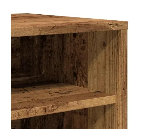 Apavu Plaukts, Veca Koka, 32X35X70 Cm, Inženierijas Koks Vidaxl