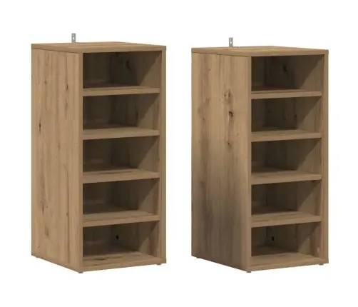 Kingakapid 2 Tk Artisan Oak 32X35X70 Cm Engineered Wood