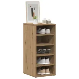 Apavu Skapji 2 Gab Amatnieka Ozols 32X35X70Cm Inženierijas Koks Vidaxl