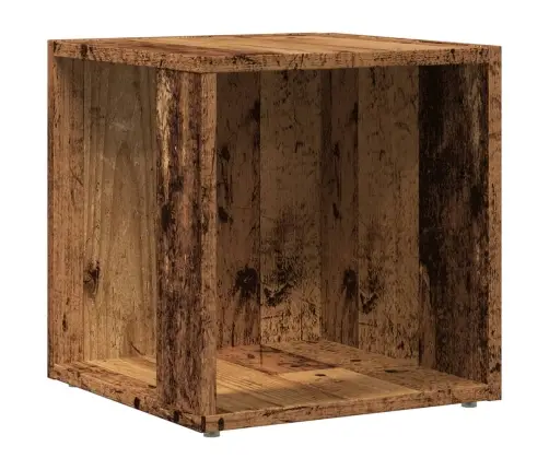 Šoninis Staliukas, Medienos, 33X33X34cm Apdirbta Mediena