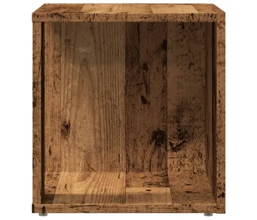 Šoninis Staliukas, Medienos, 33X33X34cm Apdirbta Mediena