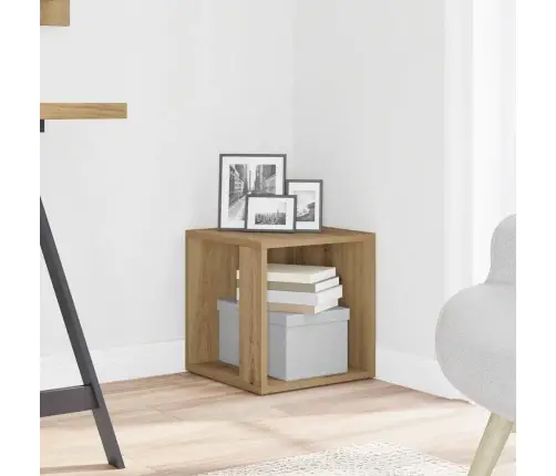 Šoninis Staliukas, Artisano, 33X33X34cm Apdirbta Mediena