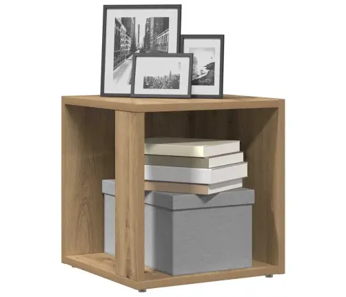 Šoninis Staliukas, Artisano, 33X33X34cm Apdirbta Mediena