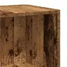Kampinė Spintelė Old Wood 33X33X132 Cm Engineered Wood