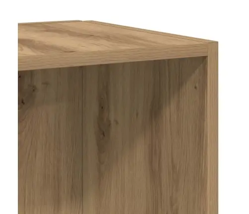 Stūra Skapītis, Koka Krāsa, 33X33X165 Cm, Inženierijas Koks Vidaxl