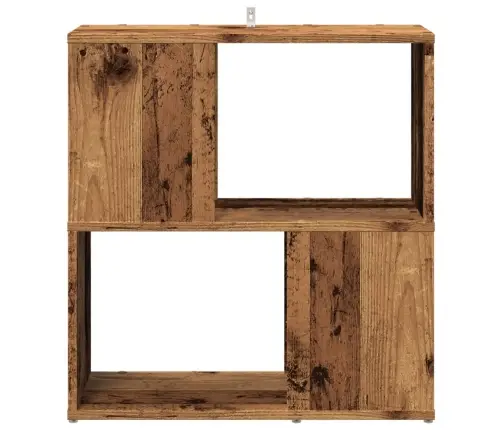 Grāmatu Plaukts, Veca Koka, 60X24X63 Cm, Inženierijas Koks Vidaxl