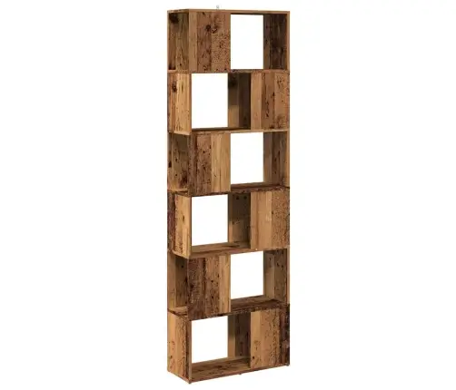 Knygų Spinta/Kambario Pertvara Old Wood 60X24X186 Cm