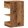 Nakts Skapis Old Wood 40X35X65 Cm Engineered Wood Vidaxl