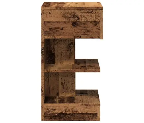 Naktsskapīši 2 Gab Old Wood 40X35X65 Cm Engineered Wood Vidaxl