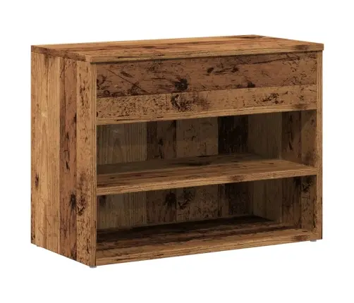 Apavu Plaukts, Veca Koka, 60X30X45 Cm, Skaidu Plāksne Vidaxl