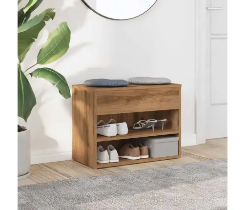 Kingapink Artisan Oak 60X30X45 Cm Engineered Wood