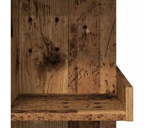 Bāra Galds Ar Plauktu, Veca Koka, 100X48X101,5 Cm Vidaxl