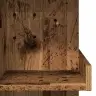 Bāra Galds Ar Plauktu, Veca Koka, 100X48X101,5 Cm Vidaxl