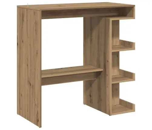 Baarilaud Riiuliga, Käsitöötamm, 100X48X101,5 Cm