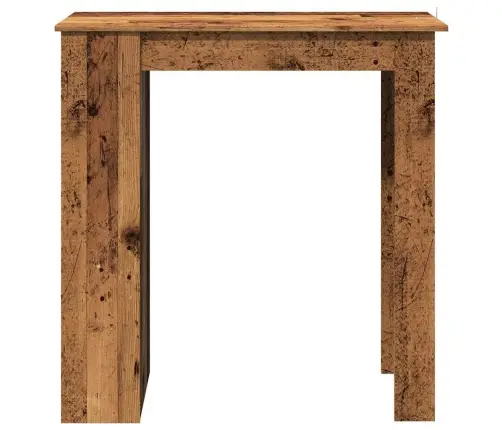 Baarilaud Riiuliga Vana Puit 102X50X103,5 Cm Tehnopuit