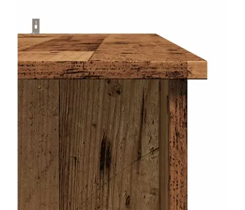 Baarilaud Riiuliga Vana Puit 102X50X103,5 Cm Tehnopuit