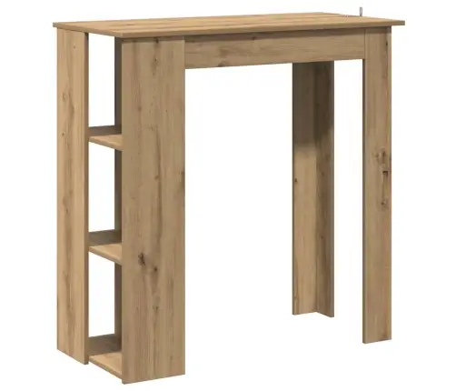 Baro Stalas Su Lentyna, Artisano, 102X50X103,5cm Mediena