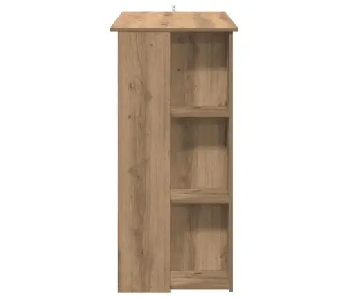 Baro Stalas Su Lentyna, Artisano, 102X50X103,5cm Mediena