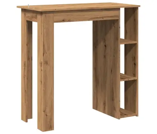 Baro Stalas Su Lentyna, Artisano, 102X50X103,5cm Mediena