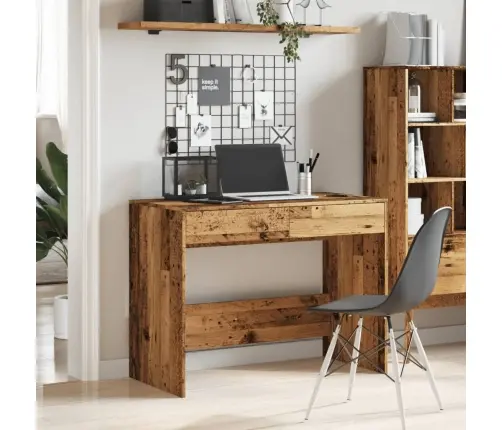 Rašomasis Stalas, Medienos, 101X50X76,5cm Apdirbta Mediena