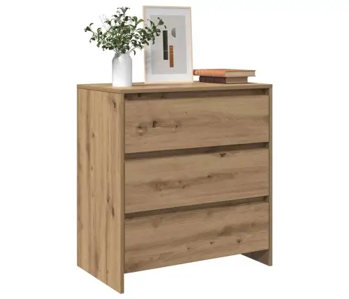 Kumode, Koka Krāsa, 70X41X75 Cm, Inženierijas Koks Vidaxl