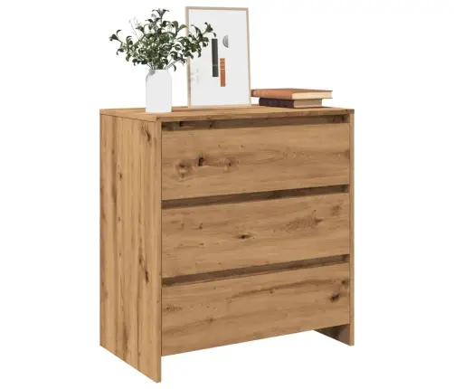 Kumode, Koka Krāsa, 70X41X75 Cm, Inženierijas Koks Vidaxl