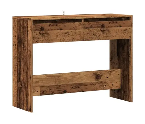 Konsolinis Staliukas, Medienos, 100X35X76,5cm Apdirbta Mediena