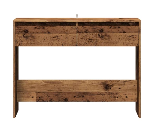 Konsoles Galdiņš, Veca Koka, 100X35X76,5 Cm, Inženierijas Koks Vidaxl