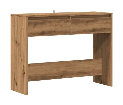 Konsoles Galdiņš, Koka Krāsa, 100X35X76,5 Cm, Inženierijas Koks Vidaxl