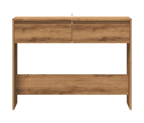 Konsoles Galdiņš, Koka Krāsa, 100X35X76,5 Cm, Inženierijas Koks Vidaxl