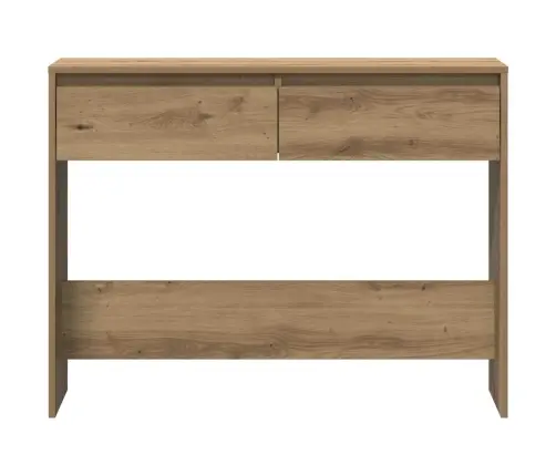 Konsoles Galdiņš, Koka Krāsa, 100X35X76,5 Cm, Inženierijas Koks Vidaxl