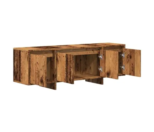 Telerikapp Old Wood 120X30X40,5 Cm Engineered Wood Telerikapp Old Wood 120X30X40,5 Cm Engineered Wood