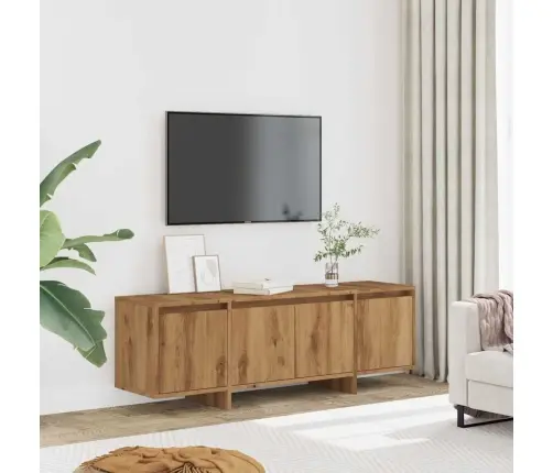 Tv Skapītis, Koka Krāsa, 120X30X40,5 Cm, Inženierijas Koks Vidaxl