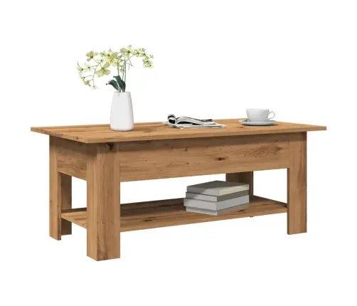 Kafijas Galdiņš, 102X55X42 Cm, Koka Krāsa, Inženierijas Koks Vidaxl