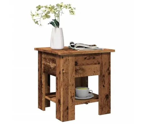 Kavos Staliukas, Medienos, 40X40X42cm Apdirbta Mediena Kavos Staliukas, Medienos, 40X40X42cm Apdirbta Mediena