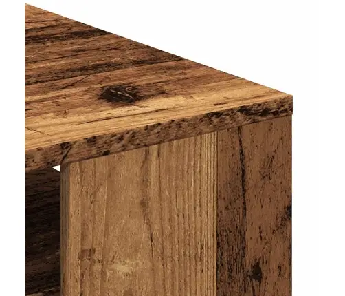 Kafijas Galdiņš Old Wood 55X55X42 Cm Engineered Wood Vidaxl