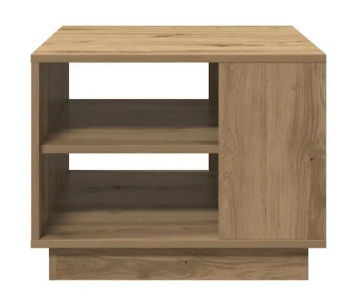 Kafijas Galdiņš Artisan Ozols 55X55X42 Cm Engineered Wood Vidaxl