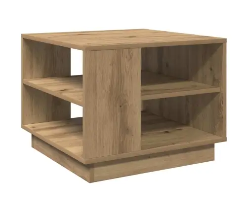 Kafijas Galdiņš Artisan Ozols 55X55X42 Cm Engineered Wood Vidaxl