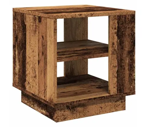 Kafijas Galdiņš Old Wood 40X40X43 Cm Engineered Wood Vidaxl