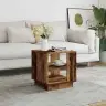 Kafijas Galdiņš Old Wood 40X40X43 Cm Engineered Wood Vidaxl
