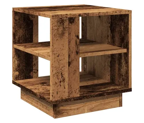 Kafijas Galdiņš Old Wood 40X40X43 Cm Engineered Wood Vidaxl